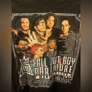 Vintage Fallout boy concert t shirt